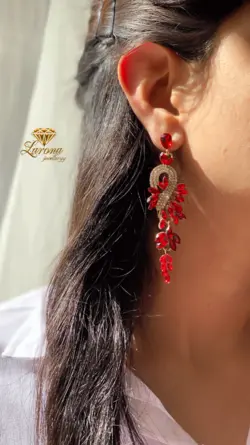 گوشواره جواهری (کد E28)