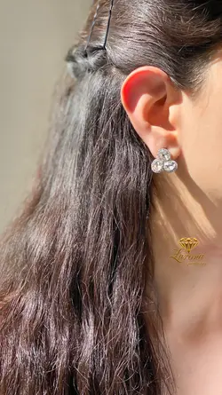 گوشواره جواهری (کد E9)