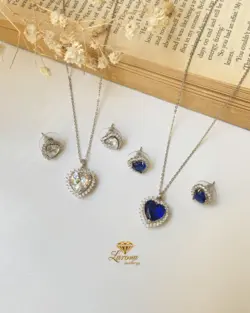 نیمست جواهری قلبی(کد H2)