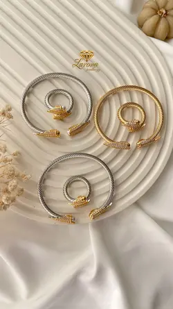 دستبند و انگشتر(کد H22)