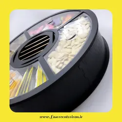 فایل کورل جعبه پذیرایی گرد