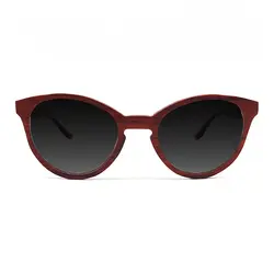 عینک چوبی مدل آتوسا چوب پادوک آفریقایی