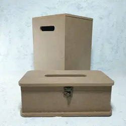 ست بیس  MDF جای دستمال و سطل