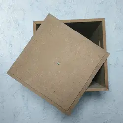 ست بیس  MDF جای دستمال و سطل