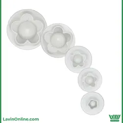 کاتر فشاری گل 5 عددی نسکو