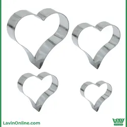 کاتر قلب 4 عددی