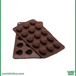 قالب سیلیکونی شکلات طرح صدف