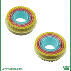 کاتر دو طرفه گرد 6 عددی