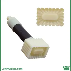 کاتر فشاری شیرینی طرح مستطیل