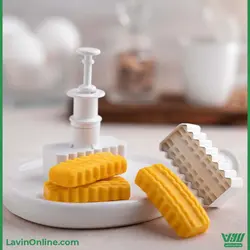 کاتر فشاری شیرینی طرح چرخی (کد 438)