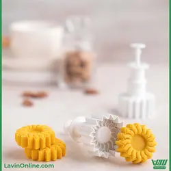 کاتر فشاری شیرینی طرح خورشید (کد 331)