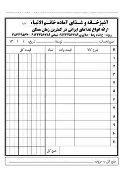 پانزده طرح لایه باز فاکتور برای ورد