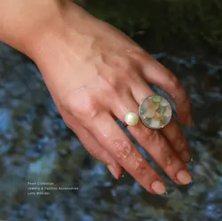 انگشتر مدل صدف فلسی