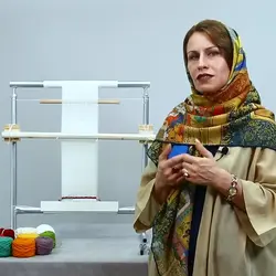 دوره آموزشی گلیم ورنی (شیریکی پیچ)