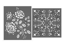 طرح مشبک 215 - لنج وود