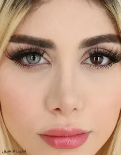 لنز طوسی سبز دور دار لنا گری ایفوریا