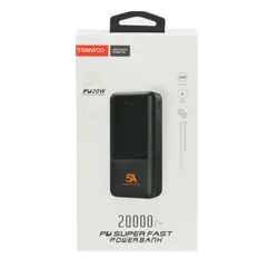 پاوربانک TRANYOO مدل T-k02 ظرفیت 20000 میلی آمپر