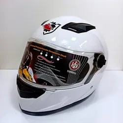 کلاه کاسکت سابرینا مدل Full Face رنگ مشکی مات