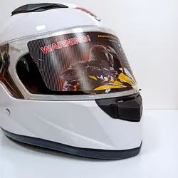 کلاه کاسکت سابرینا مدل Full Face رنگ مشکی مات