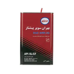 روغن موتور بهران سوپر پیشتاز 20W-50 حجم 4 لیترBehran Super Pishtaz 20W-50 Engine oil