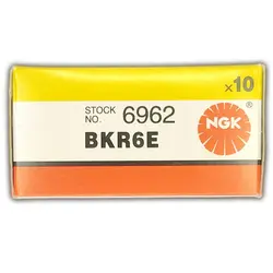 شمع NGK مدل BKR6E 6962 تک پلاتینNGK 6962 BKR6E V-Power Spark Plug