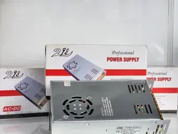 منبع تغذیه صنعتی 12 ولت 10 آمپر برند POWER SUPPLY