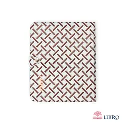 دفتر کلاسوری 200 برگ سایز A5 قفل فلزی طرح دار کد 2