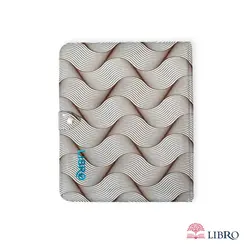 دفتر کلاسوری 200 برگ سایز A5 قفل فلزی طرح دار کد 4