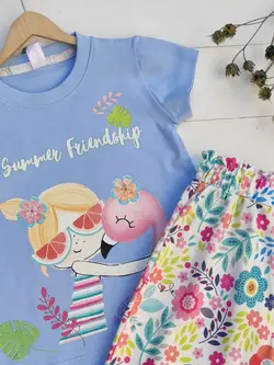 ست دختر و فلامینگو