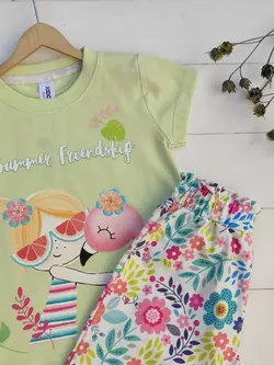 ست دختر و فلامینگو