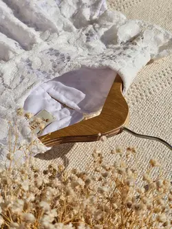 پیراهن دانتل سپید