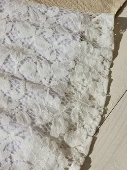 پیراهن دانتل سپید