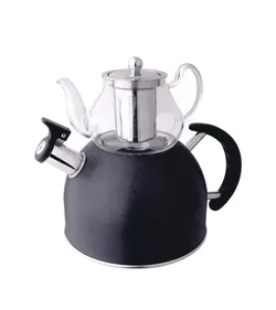 کتری قوری استیل لایف اسمایل مدل  TK1-15