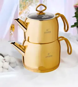 کتری قوری استیل لایف اسمایل مدل TK1-7G