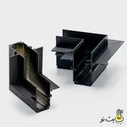 رابط 90 درجه ریل توکار بدون لبه چراغ مگنتی لایت فیلد