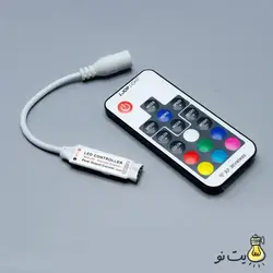 ریموت کنترل 12 ولت RGB لوپ لایت مدل RF