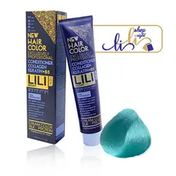 رنگ مو فانتزی لی لی نایت شماره F 8 ( آبی آسمانی )