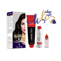 کیت رنگ مو لی لی نایت شماره 3