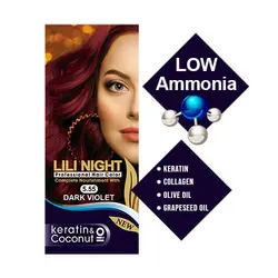 کیت رنگ مو لی لی نایت شماره 5.55