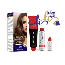 کیت رنگ مو لی لی نایت شماره 6.35
