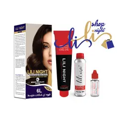 کیت رنگ مو لی لی نایت شماره 6L