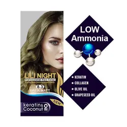 کیت رنگ مو لی لی نایت شماره 8.3