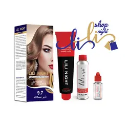 کیت رنگ مو لی لی نایت شماره 9.7