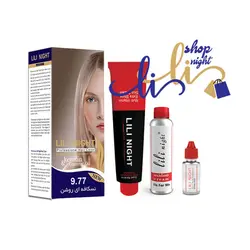 کیت رنگ مو لی لی نایت شماره 9.77