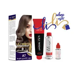 کیت رنگ مو لی لی نایت شماره A7
