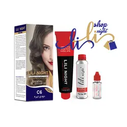 کیت رنگ مو لی لی نایت شماره C6