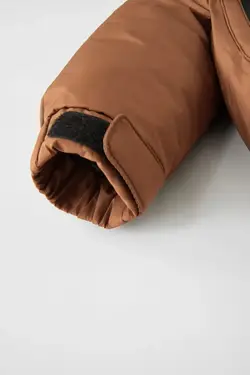 کاپشن قهوه ای کودک پسرانه