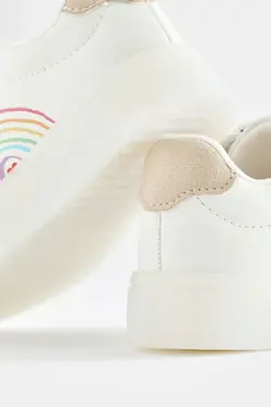 کفش چراغدار رنگین کمانی