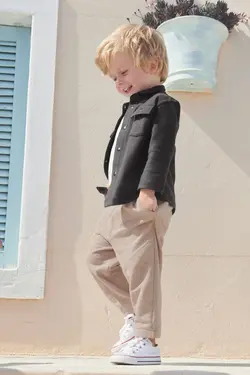 ست سه تکه کت و جاگر با تی شرت