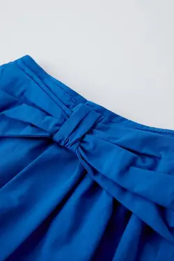 ست تاپ و شورت آبی کاربنی